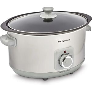 Morphy Richards 461014 - Brushed Stainless Steel - Slow Cooker Morphy Richards 461014 - Brushed Stainless Steel - Slow Cooker