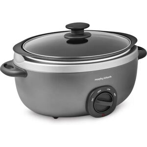 Morphy Richards 461022 Titanium Slow Cooker - 6.5L, Multi-Function Morphy Richards 461022 Titanium Slow Cooker - 6.5L, Multi-Function