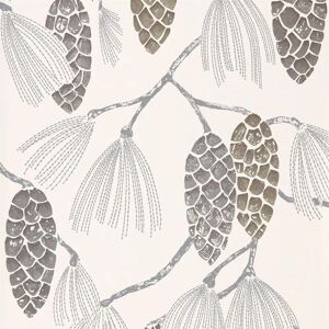 Harlequin Epitome Tapete - Gilver/ Silver/ Chalk - Botanisches Design Harlequin Epitome Tapete - Gilver/ Silver/ Chalk - Botanisches Design