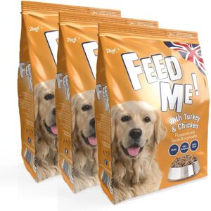 HiLife FEED ME! Turkey & Chicken Flavored Dog Food - 6kg HiLife FEED ME! Turkey & Chicken Flavored Dog Food - 6kg