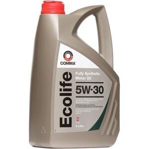 COMMA Ecolife Fully Synthetic 5W30 Motor Oil - 5L COMMA Ecolife Fully Synthetic 5W30 Motor Oil - 5L
