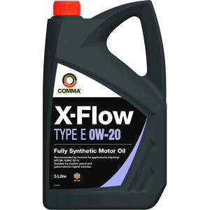 Comma X-Flow Type E 0w-20 5L Fully Synthetic Car Engine Oil Comma X-Flow Type E 0w-20 5L Fully Synthetic Car Engine Oil