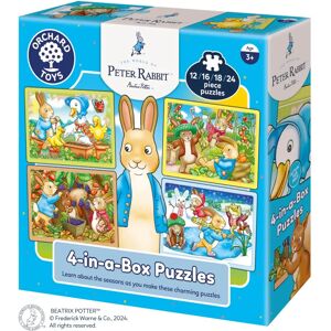 Orchard Toys Peter Rabbit 4-In-A-Box Puzzles - Puzzle Orchard Toys Peter Rabbit 4-In-A-Box Puzzles - Puzzle