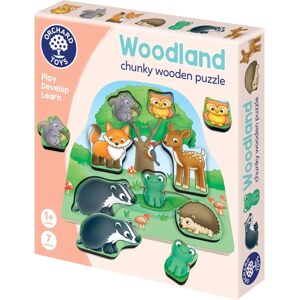 Orchard Toys Puzzle din lemn gros pentru copii din pădure - Puzzle Orchard Toys Puzzle din lemn gros pentru copii din pădure - Puzzle