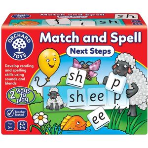 Orchard Toys Match and Spell Next Steps Board Game Orchard Toys Match and Spell Next Steps Board Game