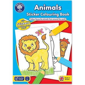 Orchard Toys Tiere Ausmalbuch - Stickerbuch Orchard Toys Tiere Ausmalbuch - Stickerbuch