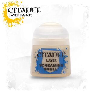 Games Workshop Screaming Skull Acrylic Paint - Warhammer Miniatures Games Workshop Screaming Skull Acrylic Paint - Warhammer Miniatures