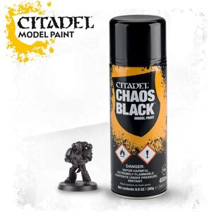Games Workshop Chaos Black Spray - Sprühfarbe - 400 ml Games Workshop Chaos Black Spray - Sprühfarbe - 400 ml