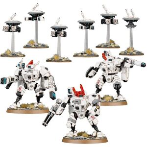 Games Workshop Tau XV8 Crisis Battlesuit - Kit de Modèle en Plastique - Publicité Games Workshop Tau XV8 Crisis Battlesuit - Kit de Modèle en Plastique - Publicité
