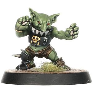 Games Workshop Black Orc Blood Bowl Team - The Thunder Valley Greenskins Games Workshop Black Orc Blood Bowl Team - The Thunder Valley Greenskins