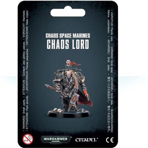 Games Workshop Warhammer 40,000 - Chaos Space Marines: Lord In Terminator Armour - Miniature Figurine Games Workshop Warhammer 40,000 - Chaos Space Marines: Lord In Terminator Armour - Miniature Figurine