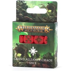 Games Workshop Khorne Chaos Dice - Warhammer Age of Sigmar Accessory Games Workshop Khorne Chaos Dice - Warhammer Age of Sigmar Accessory