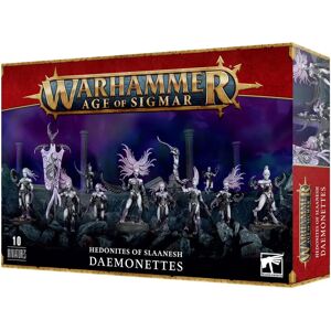 Games Workshop Warhammer Age Of Sigmar - Hedonites Slaanesh: Daemonettes - Miniatures Games Workshop Warhammer Age Of Sigmar - Hedonites Slaanesh: Daemonettes - Miniatures