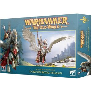 Games Workshop Lord on Royal Pegasus - Bretonnia Miniature - 52 pcs Games Workshop Lord on Royal Pegasus - Bretonnia Miniature - 52 pcs