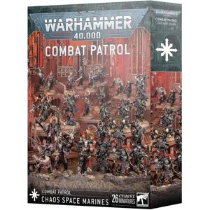 Games Workshop Chaos Space Marines Combat Patrol - Miniatures Set Games Workshop Chaos Space Marines Combat Patrol - Miniatures Set