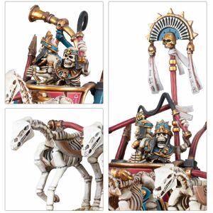 Games Workshop Khemri Skeleton Chariots - Warhammer Old World Miniatures Games Workshop Khemri Skeleton Chariots - Warhammer Old World Miniatures