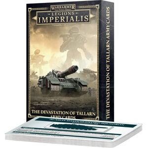 Games Workshop Legions Imperialis: The Devastation Of Tallarn Army Cards Games Workshop Legions Imperialis: The Devastation Of Tallarn Army Cards