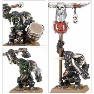 Games Workshop Black Orc Mob - Warhammer The Old World Figurine Set Games Workshop Black Orc Mob - Warhammer The Old World Figurine Set