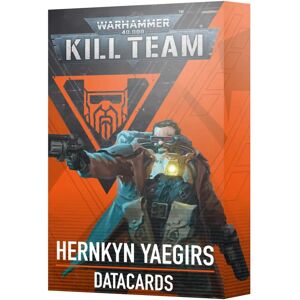 Games Workshop Warhammer 40,000 - Kill Team: Hernkyn Yaegirs Datacards Games Workshop Warhammer 40,000 - Kill Team: Hernkyn Yaegirs Datacards