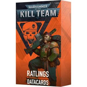 Games Workshop Warhammer 40,000 - Kill Team: Ratlings Datacards - Set of 38 cards for Kill Team Games Workshop Warhammer 40,000 - Kill Team: Ratlings Datacards - Set of 38 cards for Kill Team