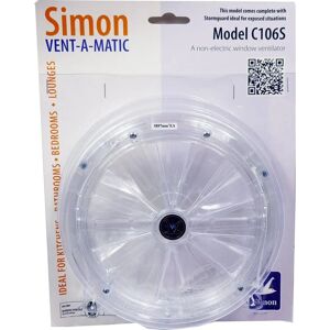 Simon Model 106s - Stormguard Window Fan - 162mm Simon Model 106s - Stormguard Window Fan - 162mm