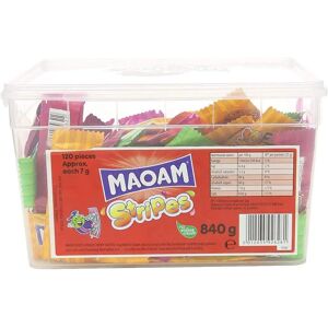 Haribo Maoam Stripes Sweets - Chewy Fruity Candy Haribo Maoam Stripes Sweets - Chewy Fruity Candy