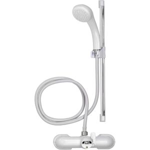Croydex Bath Shower Mixer Set - White Croydex Bath Shower Mixer Set - White