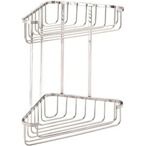 Croydex 2 Tier Corner Shower Basket - Large - Shower Basket Croydex 2 Tier Corner Shower Basket - Large - Shower Basket