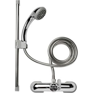 Croydex Chrome Mixer Shower Set with 1500mm Flexible Hose - Shower Set Croydex Chrome Mixer Shower Set with 1500mm Flexible Hose - Shower Set