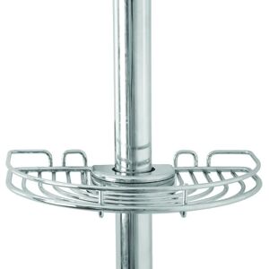 Croydex Chrome Easy to Fit Riser Rail Soap Basket Shower Dish - Shower Accessories Croydex Chrome Easy to Fit Riser Rail Soap Basket Shower Dish - Shower Accessories