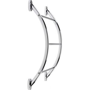 Croydex Curved Towel Rack Britannia Flexi-Fix Chrome - Bathroom Accessory Croydex Curved Towel Rack Britannia Flexi-Fix Chrome - Bathroom Accessory