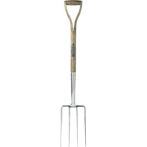 Spear & Jackson Brown Wooden Digging Fork - Heavy Soil Tool Spear & Jackson Brown Wooden Digging Fork - Heavy Soil Tool