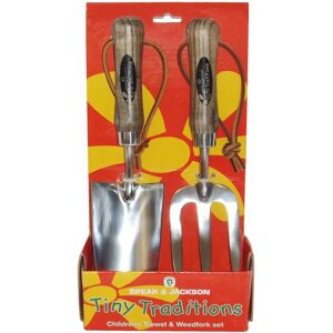 Spear & Jackson Children's Garden Hand Tools Set - Traditional Stainless Steel Spear & Jackson Children's Garden Hand Tools Set - Traditional Stainless Steel