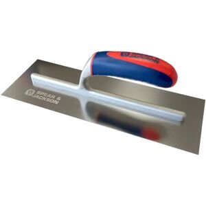 Pala de enlucir de acero inoxidable 10613SF/14 - Azul Pala de enlucir de acero inoxidable 10613SF/14 - Azul