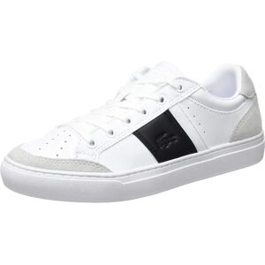 Lacoste witte suède leren sneakers - Model 319 1 - Maat UK 9.5 Lacoste witte suède leren sneakers - Model 319 1 - Maat UK 9.5