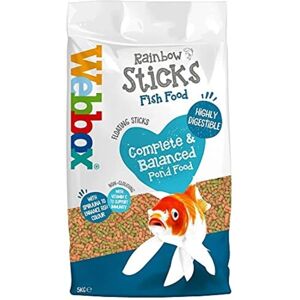 Webbox Rainbow Fish Food - Koi & Pond - 5kg Webbox Rainbow Fish Food - Koi & Pond - 5kg