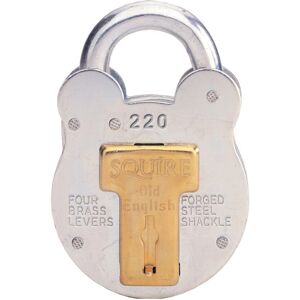 Henry Squire HSQ220 220 Old English Padlock - Steel Case 38mm Henry Squire HSQ220 220 Old English Padlock - Steel Case 38mm