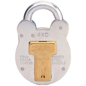 Henry Squire HSQ440 Old English Padlock - 51mm Steel Case - Padlock Henry Squire HSQ440 Old English Padlock - 51mm Steel Case - Padlock
