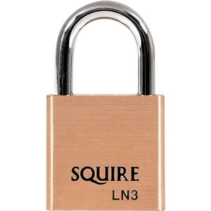 Henry Squire LN3 Lion Brass Padlock - Brass, 30mm, High Security Henry Squire LN3 Lion Brass Padlock - Brass, 30mm, High Security