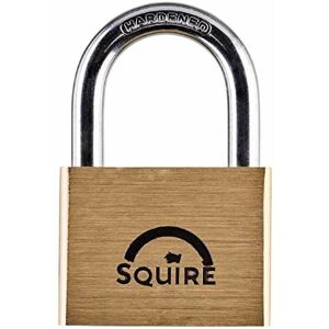 Squire LN60 Lion Range Brass Padlock - Medium Security 60mm Squire LN60 Lion Range Brass Padlock - Medium Security 60mm