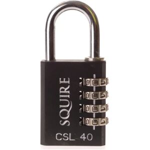 Defender DFCOMBI40 Black Diecast Combination Padlock - Padlock Defender DFCOMBI40 Black Diecast Combination Padlock - Padlock
