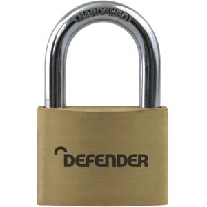 Defender Brass Padlock 60mm - Brass, Model DEFBP6, Product Type Padlock Defender Brass Padlock 60mm - Brass, Model DEFBP6, Product Type Padlock
