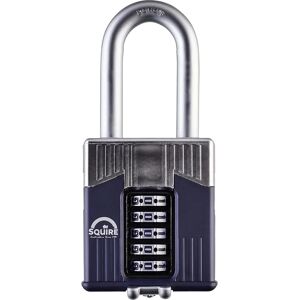 Squire Warrior High-Security Long Shackle Padlock - 65mm Squire Warrior High-Security Long Shackle Padlock - 65mm