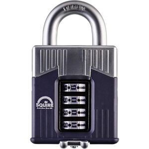 Henry Squire Warrior High-Security Open Shackle Combination Padlock - 55mm Henry Squire Warrior High-Security Open Shackle Combination Padlock - 55mm