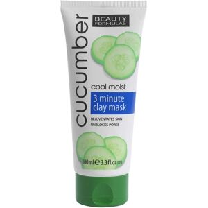 Beauty Formulas Cucumber Deep Cleansing Face Mask - 100ml Beauty Formulas Cucumber Deep Cleansing Face Mask - 100ml
