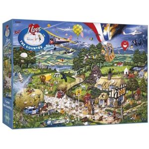 Gibsons Ich liebe die Landschaft - Puzzle 1000 Teile Gibsons Ich liebe die Landschaft - Puzzle 1000 Teile