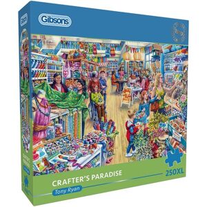 Gibsons Gibsons Crafter's Paradise - 250 XL Extra Large Pieces Jigsaw Puzzle Gibsons Gibsons Crafter's Paradise - 250 XL Extra Large Pieces Jigsaw Puzzle