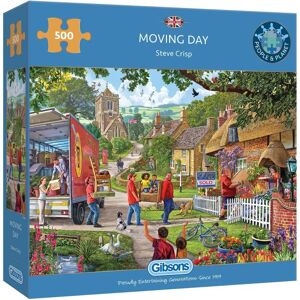 Gibsons Moving Day - Puzzle de 500 Pièces - Publicité Gibsons Moving Day - Puzzle de 500 Pièces - Publicité