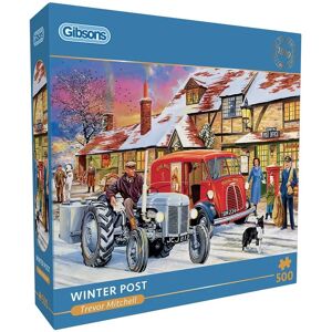 Gibsons Winter Post 500 Stück Puzzle Gibsons Winter Post 500 Stück Puzzle