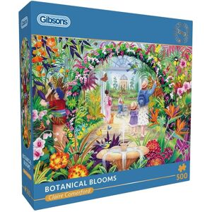 Gibsons Brand Botanical Blooms 500 Puzzle - Jigsaw Puzzle Gibsons Brand Botanical Blooms 500 Puzzle - Jigsaw Puzzle